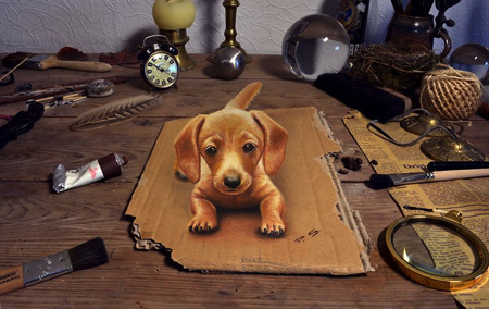 リアルな3Dアート