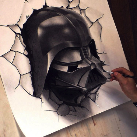 リアルな3Dアート