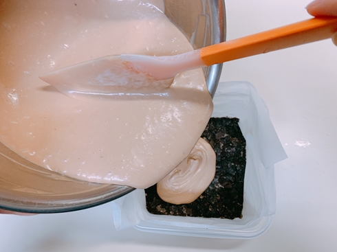 ねとめし チョコ ケーキ 簡単 チーズ