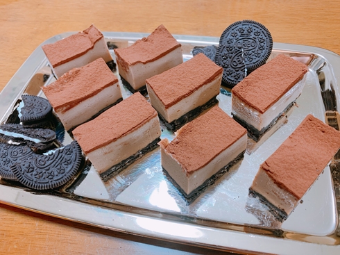 ねとめし チョコ ケーキ 簡単 チーズ
