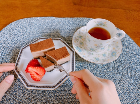 ねとめし チョコ ケーキ 簡単 チーズ