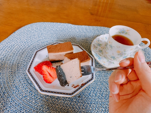 ねとめし チョコ ケーキ 簡単 チーズ