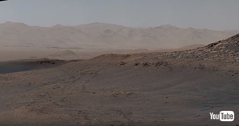 NASAが火星探査車が撮影した18億ピクセルのパノラマ写真を公開