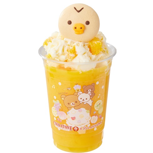 （リラックマとコールドストーンのコラボメニューが登場）