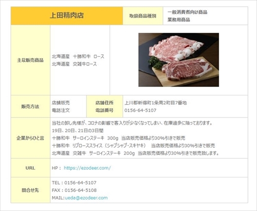 札幌商工会議所　緊急在庫処分