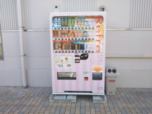 ベビー用紙おむつの自動販売機