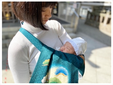 高橋ユウ 卜部弘嵩 息子 名前 禅清 お宮参り ブログ