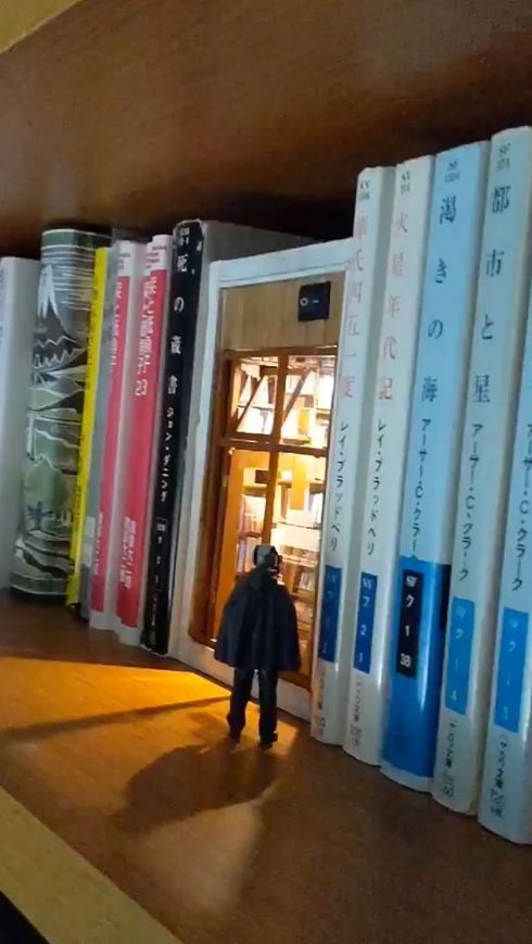 Booknook ジオラマ 古本