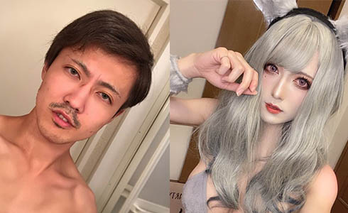 整形 イメチェン イケメン コスプレ