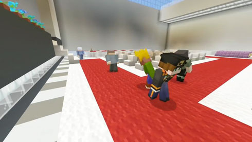 マイクラ卒業式