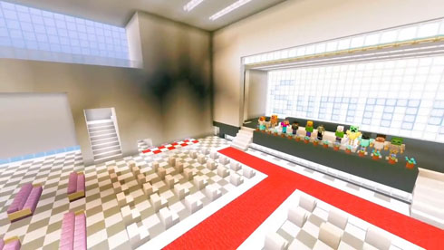 マイクラ卒業式