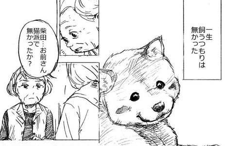 漫画家 ヤマモトヨウコ 3.11 震災 物語 おばあちゃん 孫 柴犬