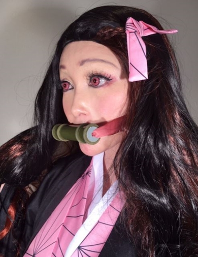 叶姉妹 鬼滅の刃 禰豆子 胡蝶しのぶ 甘露寺蜜璃 コスプレ 叶美香