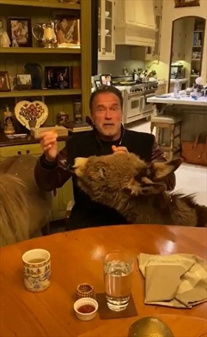 アーノルド・シュワルツェネッガーさん動画