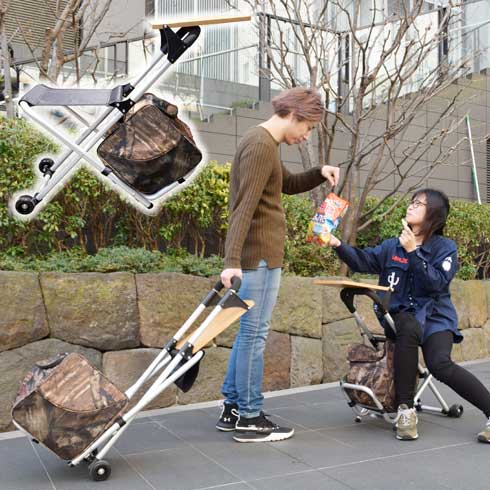 サンコー どこでもキャリー＆テーブルチェア バッグ