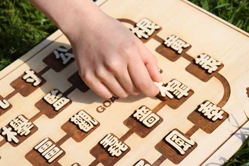 木へんのすごろく ゲーム 木部 部首 難読 漢字 アイデア