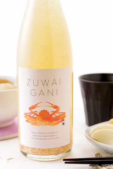ズワイガニ お酒 ホット専用 海鮮系リキュール ZUWAIGANI KURAND クランド