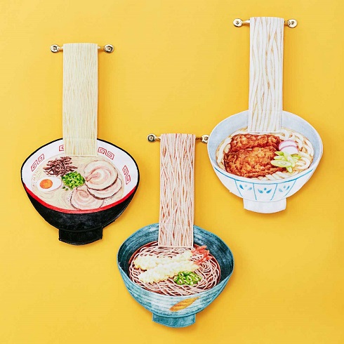 （フェリシモの「麺タオル」が登場）