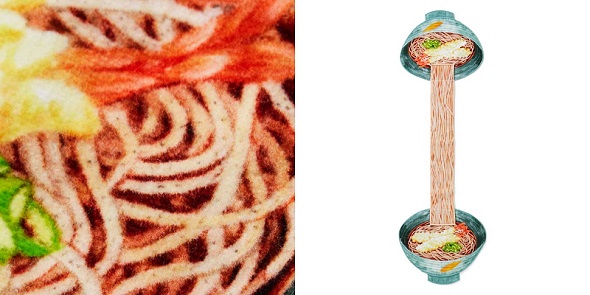 （フェリシモの「麺タオル」が登場）