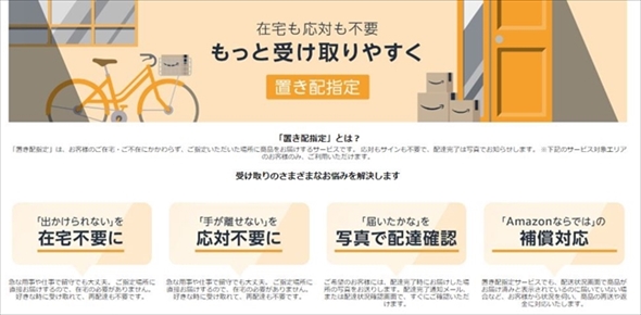 Amazon置き配