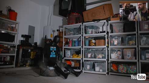 エアバッグ 上に 座る 実験 YouTube スローモーション