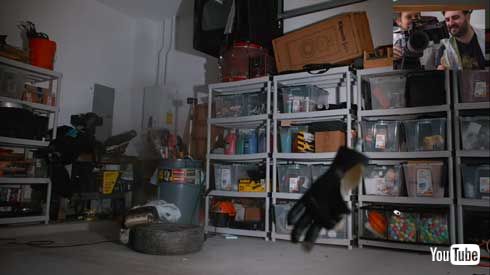 エアバッグ 上に 座る 実験 YouTube スローモーション