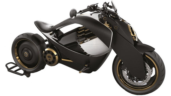 電動バイク Newron 木