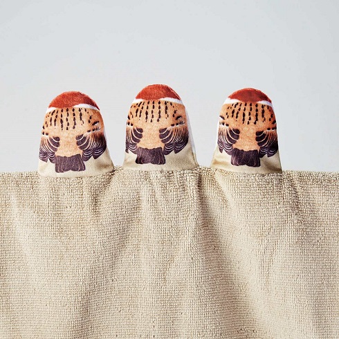 （フェリシモ「ちょこんっと小鳥がとまるフェイスタオルの会」）