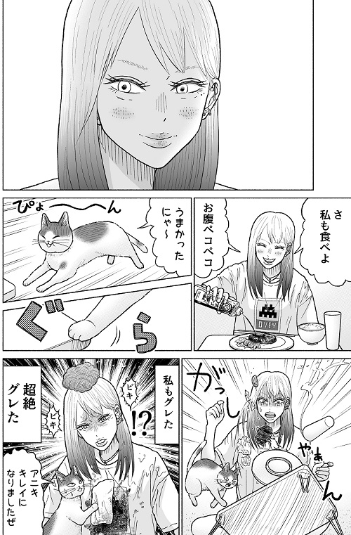 かしこい猫もも太