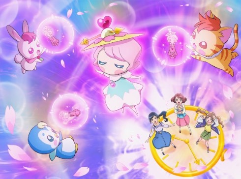 ヒーリングっど プリキュア ヒープリ キュアフォンテーヌ キュアスパークル キュアグレース 花寺のどか 沢泉ちゆ 平光ひなた