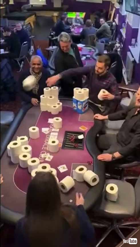 スポーツバーで撮影された闇のポーカーゲーム　ある貴重品を賭けた勝負