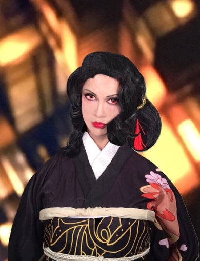 鬼滅の刃 叶姉妹 叶恭子 鬼舞辻無惨 コスプレ