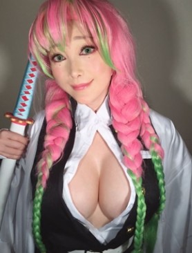 鬼滅の刃 叶姉妹 叶恭子 鬼舞辻無惨 コスプレ