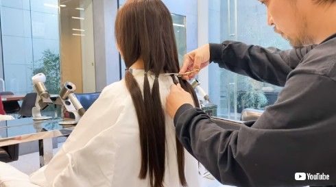 熊田曜子 ヘアドネーション ウィッグ 美容院 YouTube