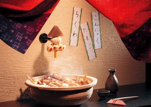 おでん蛇口を取り付けたところ