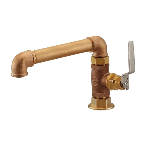 「厨房用立形自在水栓」