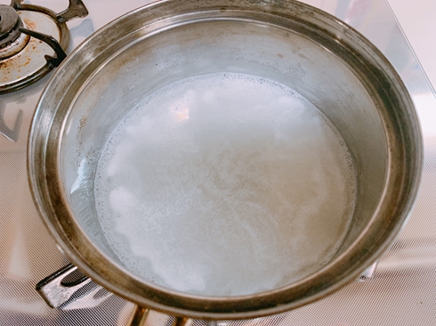 カラフル牛乳寒天