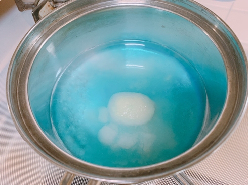 カラフル牛乳寒天