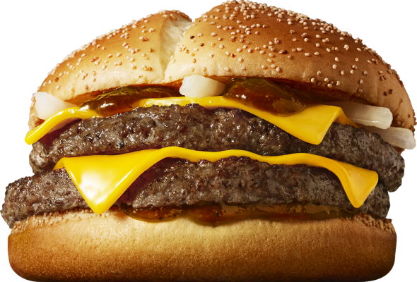 マクドナルド サムライマック 醤油風 ダブル肉厚ビーフ ベーコントマト肉厚ビーフ