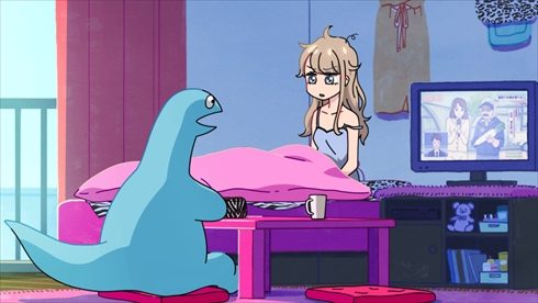 ギャルと恐竜 アニメ 実写 森もり子 トミムラコタ ポプテピピック