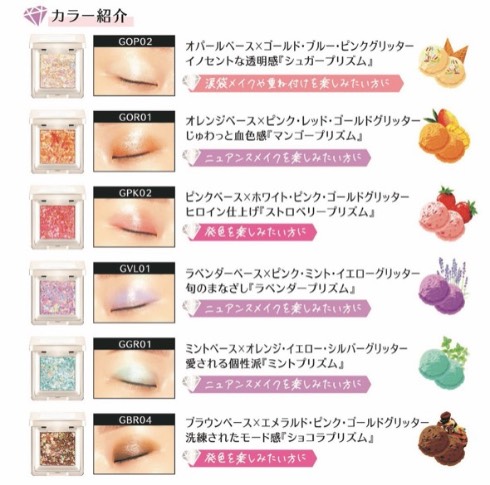 ミシャアイシャドウ2020春夏