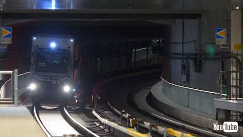 海外 鉄道 地下鉄 アムステルダム ベンツ 自動車 保線 軌陸車