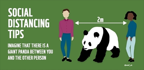 social distancing tips