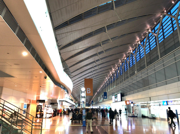 平常時の羽田空港第2ターミナル