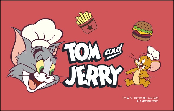 （「トムとジェリー」のキッチンアイテムが登場）