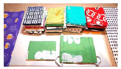 林家たい平 マスク 子ども用 新型コロナ 手作り