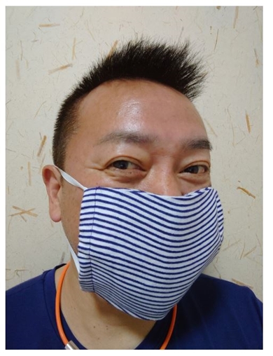 林家たい平 マスク 子ども用 新型コロナ 手作り