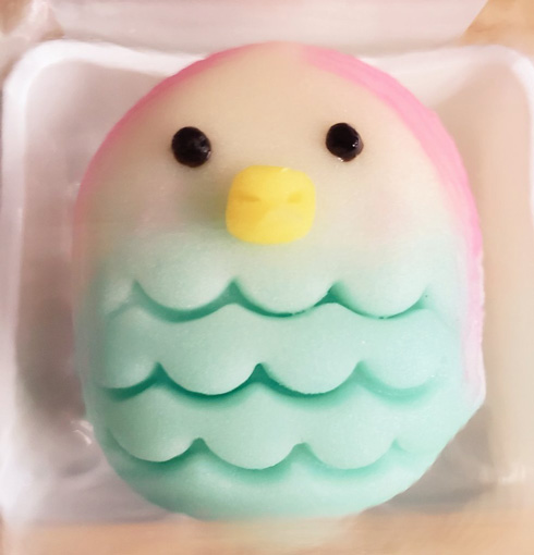 アマビエ様の和菓子・正面