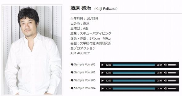藤原啓治 声優