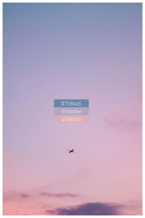 カラーコードの空